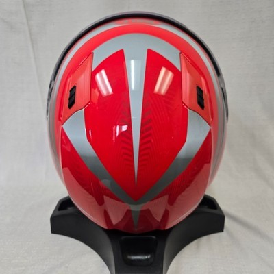 Bell Qualifier Helmets Conduit Red/Silver Medium *CLOSEOUT BLEM