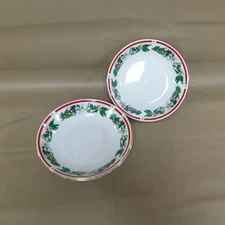 Lynn’s Fine China St Maria Pattern 1 1/4" Soup Cereal Bowls Set of 3