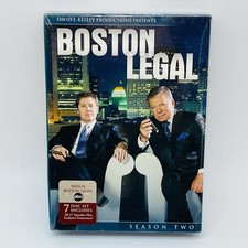 BOSTON LEGAL - Complete Second 2 Two Season DVD NEW/SEALED
