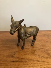 Antique Cast Iron Still Penny Bank, 1905-32, AC Williams Company, Donkey