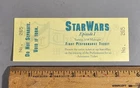 STAR WARS EPISODE I FIRST PERFORMANCE TICKET & STUB 5/18 (1999)