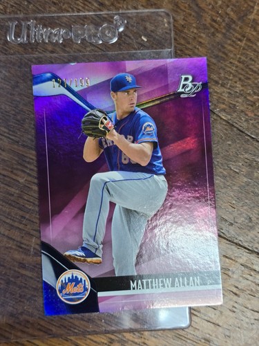 #'D! ⚾ 2021 Bowman Platinum MATTHEW ALLAN Pink - TOP22 - 121/199 - Bild 2 von 9