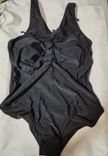 Daci One Piece Swimsuit 18W Black L1884