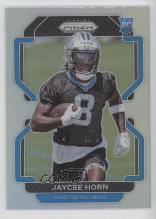 2021 Panini Prizm Rookie Silver Prizm Jaycee Horn #373 kr0