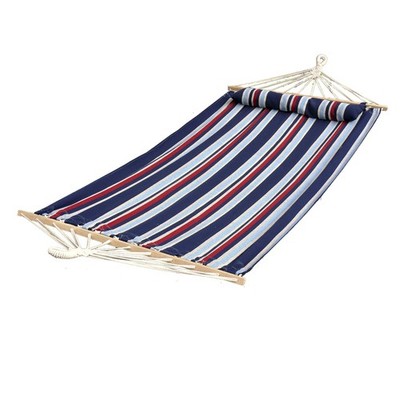 Bliss Hammocks Caribbean Hammock with Pillow and Hardware, 48'' Wide, Patriot