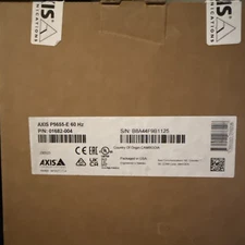 New AXIS Communications P5655-E 01682-004 Vandal IP Network PoE PTZ Dome Camera