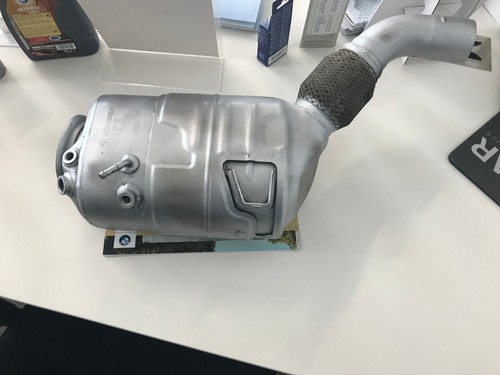 18307812875 X040 FAP/DPF PER BMW RIGENERATO X5 - X6 30d 30xd - Foto 2 di 3