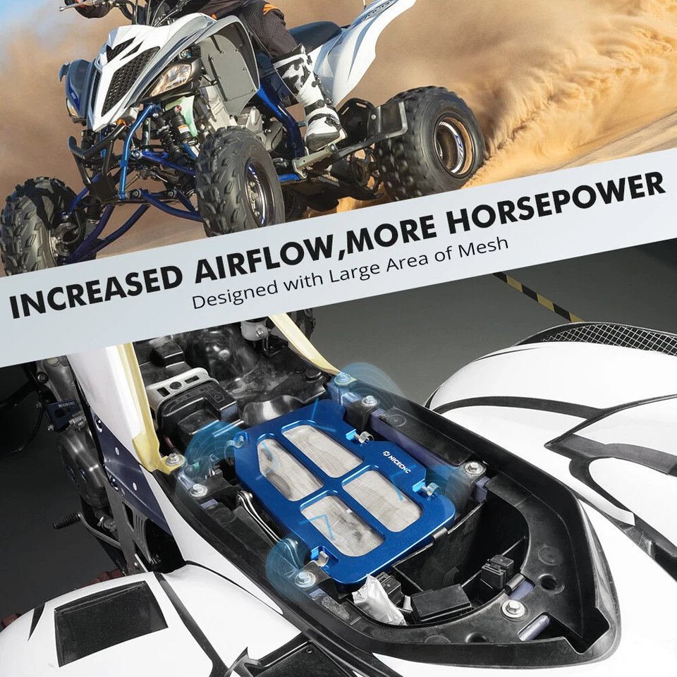 NICECNC Airbox Lid Cover Guard Protection For Yamaha Raptor 700 700R SE Models - Image 2 of 4