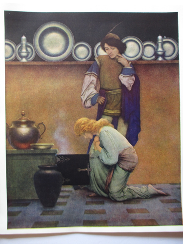 Louise Saunders, Maxfield Parrish / Knave of Hearts 1st Edition 1925 spiral ed. - Picture 15 of 24