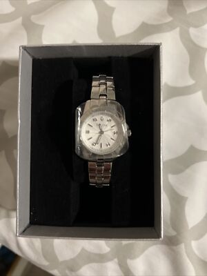 Bulova Diamond Accent Dial Stainless Steel Ladies Watch 96P121