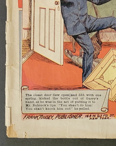 PLUCK AND LUCK Stories of Adventure #734 July 24, 1912; Nickel Weekly - Picture 2 of 4