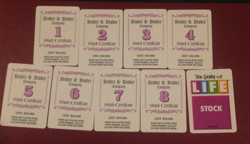 Board Game Parts: GAME OF LIFE Milton Bradley, various years, replacement pieces - Picture 70 of 99