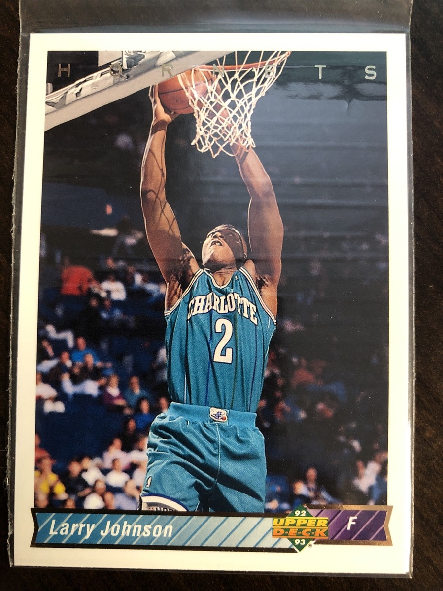 92/93 Upper Deck LARRY JOHNSON #287 Charlotte Hornets | eBay