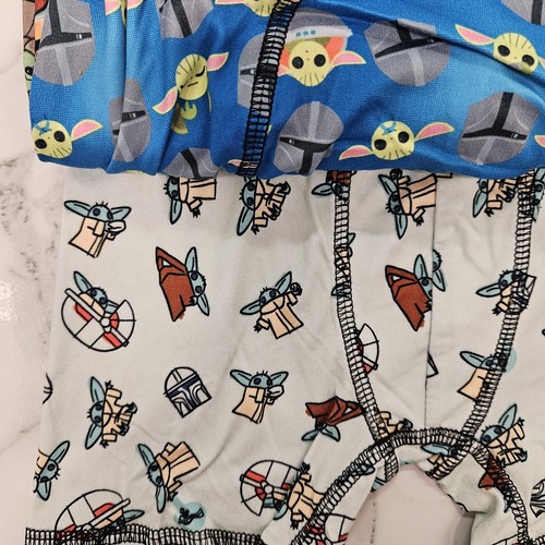 Star Wars The Mandalorian Boys 4 Pack Athletic Boxer Briefs Size Small 6 Stretch - Picture 10 of 12