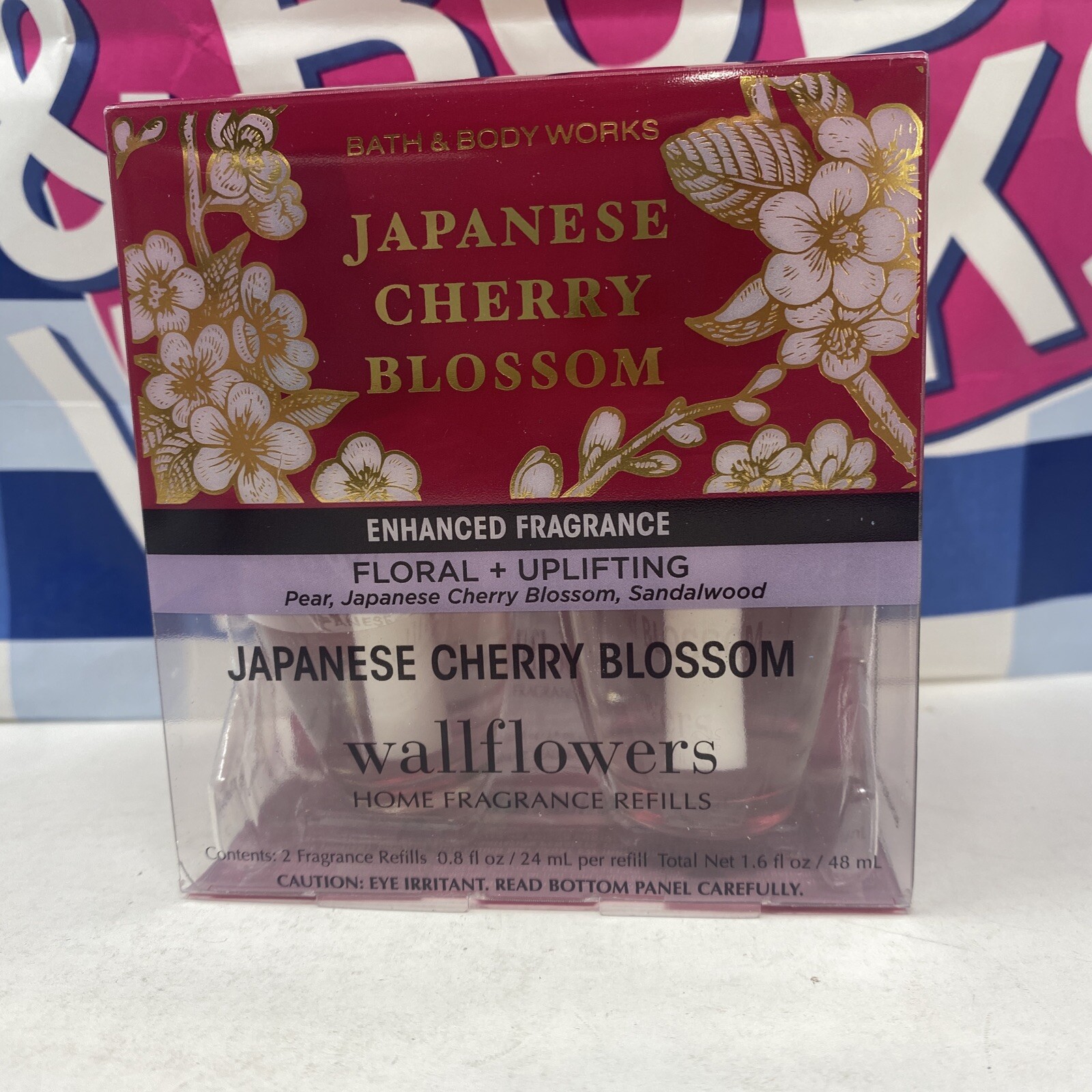 Japanese Cherry Blossom Wallflower Refills Lot Of 4 eBay