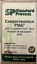 Standard Process Cardiotrophin PMG 90 Tablets Exp. 1/2027