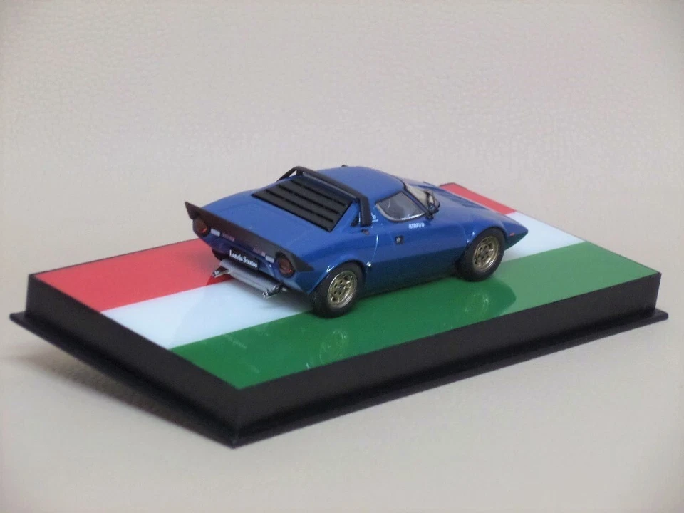 LANCiA STRATOS HF STRADALE BLU 1974 EDiZiONE LiMiTATA 1.472 PEZZI HPI 1/43 UNiCO - Immagine 2 di 3