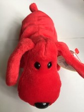 Ty Beanie Baby ROVER Red Dog 1996 with Original Tag Beanbag Plush