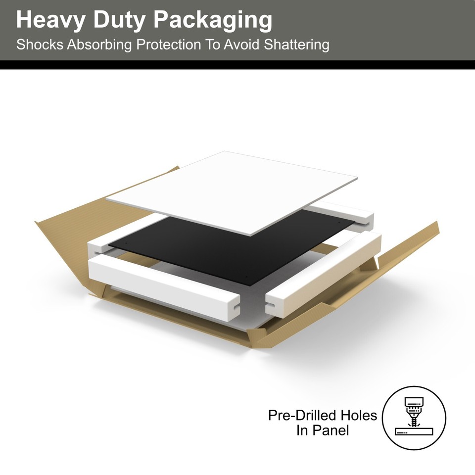 BELOFAY Black Toughened Heat Resistant Kitchen Glass Splashback eBay UK