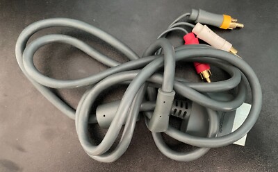 Microsoft Xbox 360 Composite Audio Visual AV Cable 3776 OEM WORKS Video games