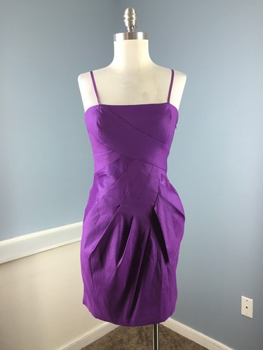 NEW Max and Cleo Purple Sheath BCBG 