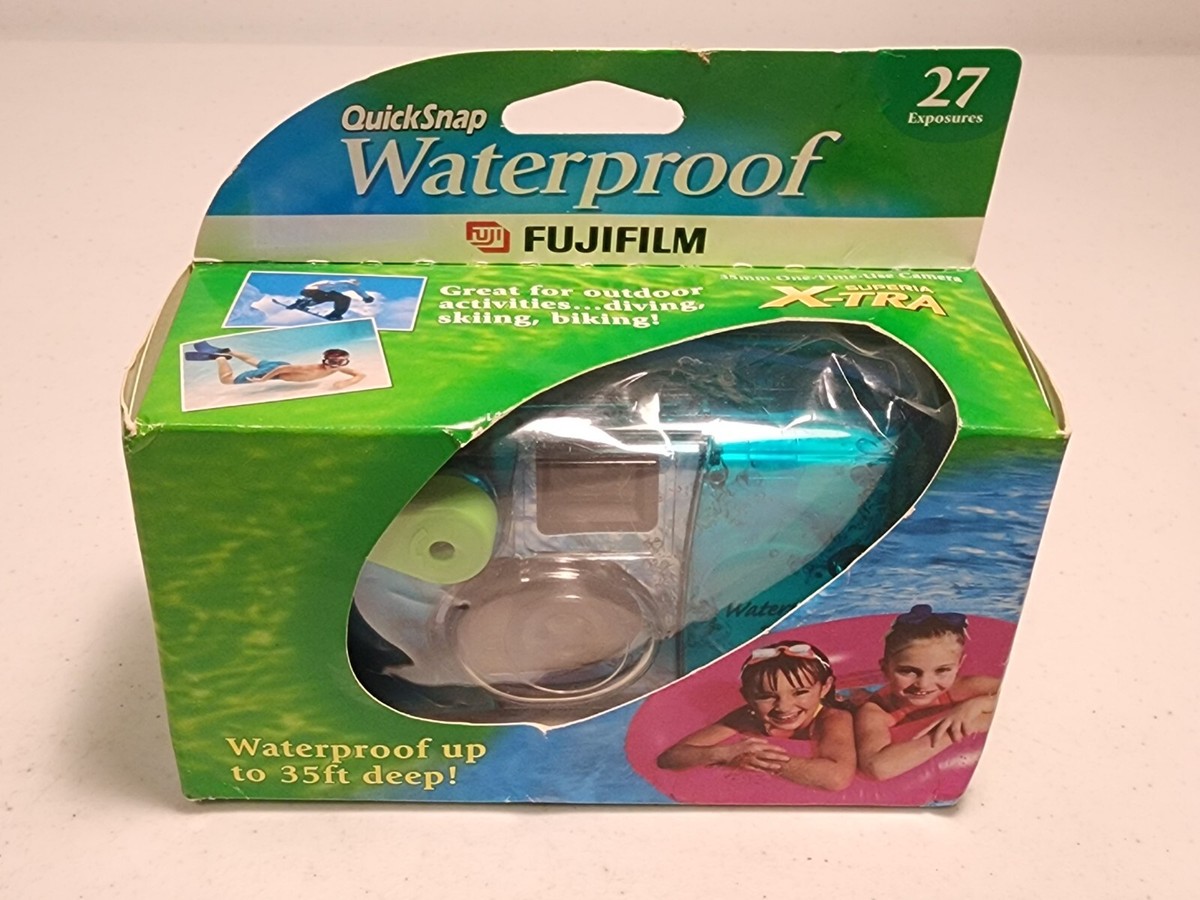 Fujifilm QuickSnap Waterproof 800 35mm Disposable Camera for sale