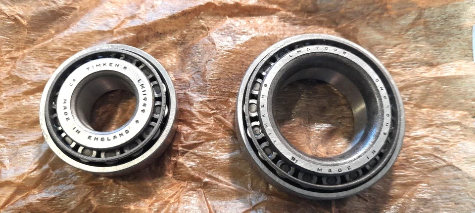 Datsun 240Z 260Z 280Z Timken Front Axle Wheel Inner & Outer Bearing Pair NOS - Изображение 3 из 4