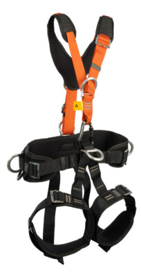 TreeUp Sonderangebot Prod. 1/20 Sicherungsgurt P-90 black/orange, S Überbestand