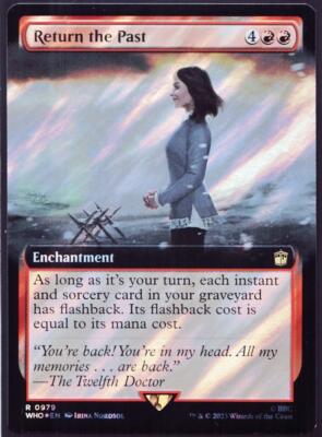 Return the Past - 979 Extended - Surge Foil - MTG Doctor Who | eBay