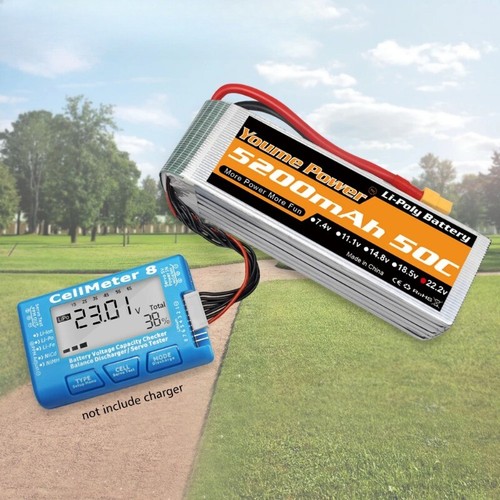 6S 22,2V Lipo Akku 3300mah 4000mah 4500mah 5200mah RC Auto Flugzeug Heli Teile - Bild 4 von 35