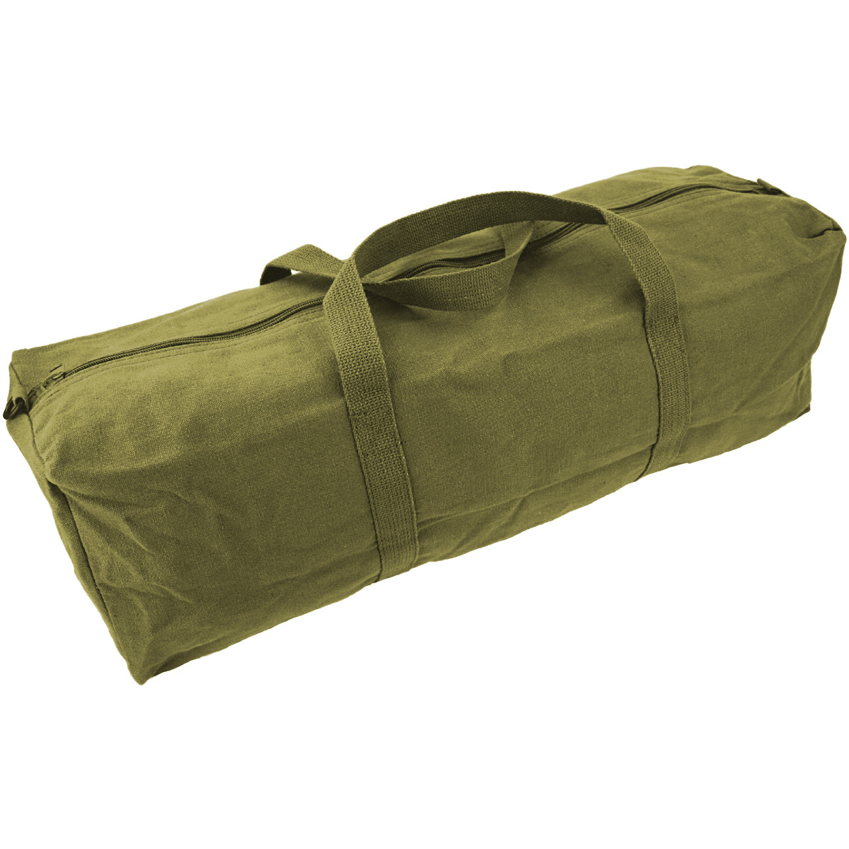 Highlander 61cm Peso Pesante Strumento Borsa Tela Cotone Holdall Carrier Oliva