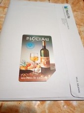 scheda telefonica rara vini picciau Cagliari tiratura 110 Mila usata ma ottima.