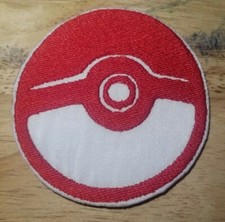 Pokemon Ball - Iron On/Sew On Patch    10173