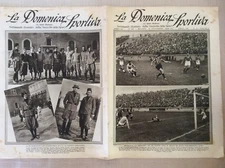 AMBROSIANA INTER VS. LAZIO FOOTBALL 1933 - 4 GOALS MEAZZA - ALESSANDRIA CASALE