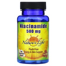Nature's Life - Niacinamide 500 mg- - 100 Tablets