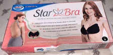 JML Star Bra With Cleavage Control Black Colour Size A Cup