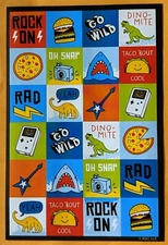 Themed Sticker Single Sheet 