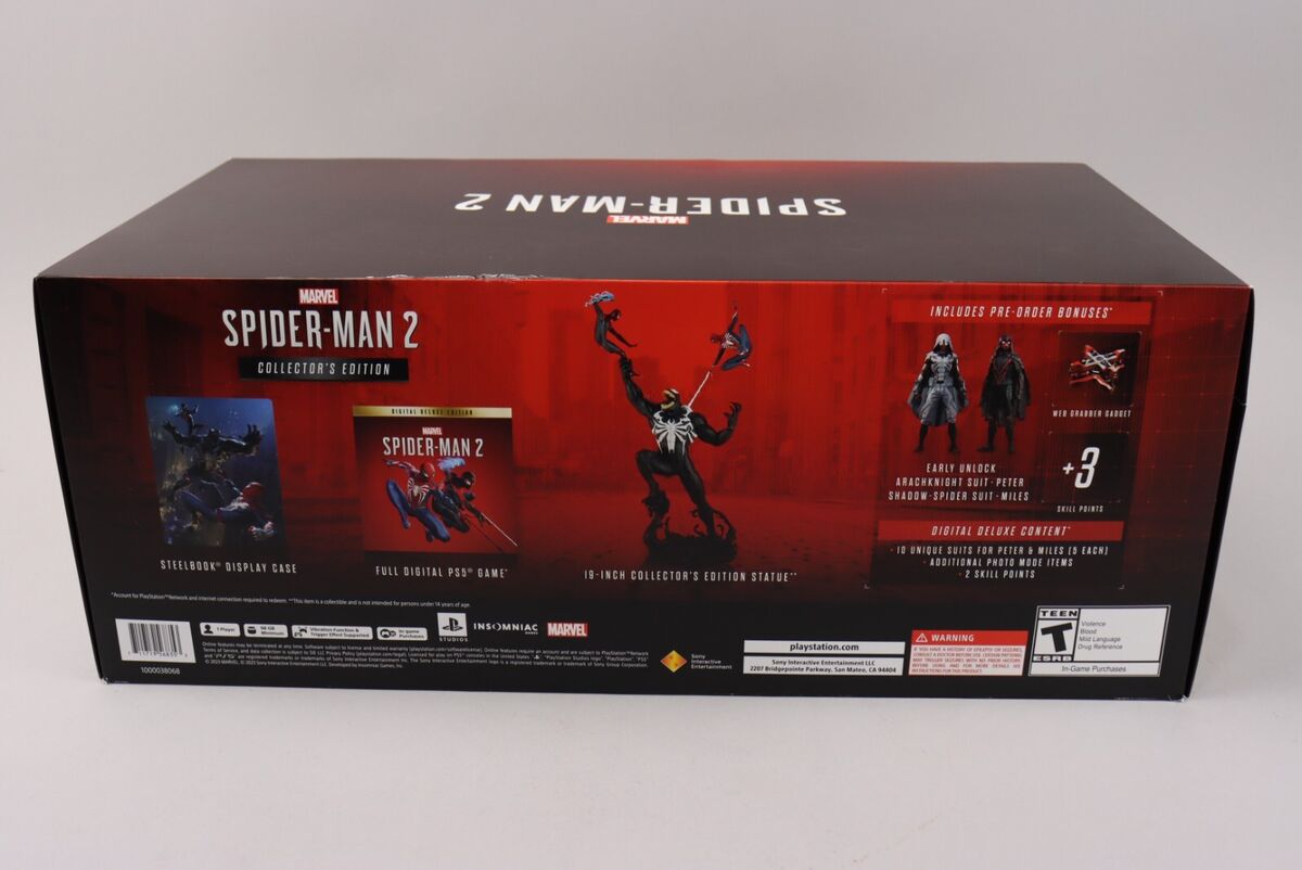 Marvel Spider-Man 2 Collector's Edition Sony PS5 Statue Marvel Spider-Man 2 Collector's Edition Sony PS5 Statue
