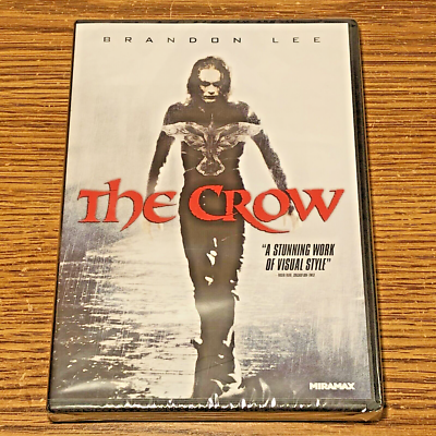 The Crow DVD Brandon Lee 2-Disk Set Special Features 1994 Sci-Fi