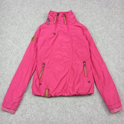 Naketano Veste Femme XS Rose Coton Polyamide Transitional Loisirs