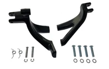 OE Standard Forward Control Mount Kit Black fits Harley Davidson