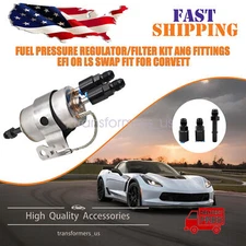 Fuel Pressure Regulator/Filter Kit AN6 fittings - EFI or LS Swap fit for Corvett
