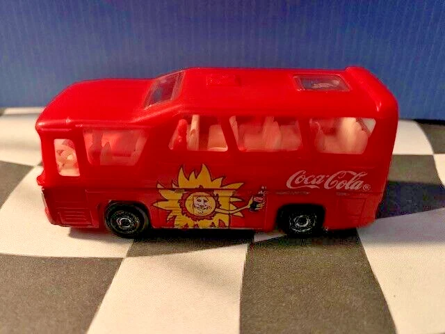 Majorette 1996 #262 Minibus 1/87 Coca-Cola Coke RED France - Image 2 of 2