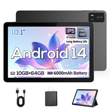 2025 ,10.1" Android with Octa-core Processor 10GB RAM 64 GB ROM HD IPS Touchs...