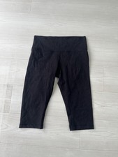Lululemon black Capri leggings. Size 12