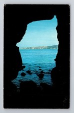 La Jolla CA-California, Sunny Jim Cave, Antique Vintage Souvenir Postcard