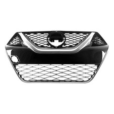 New Nissan Black/Silver/Chrome Front Grille 623104RA0A OE