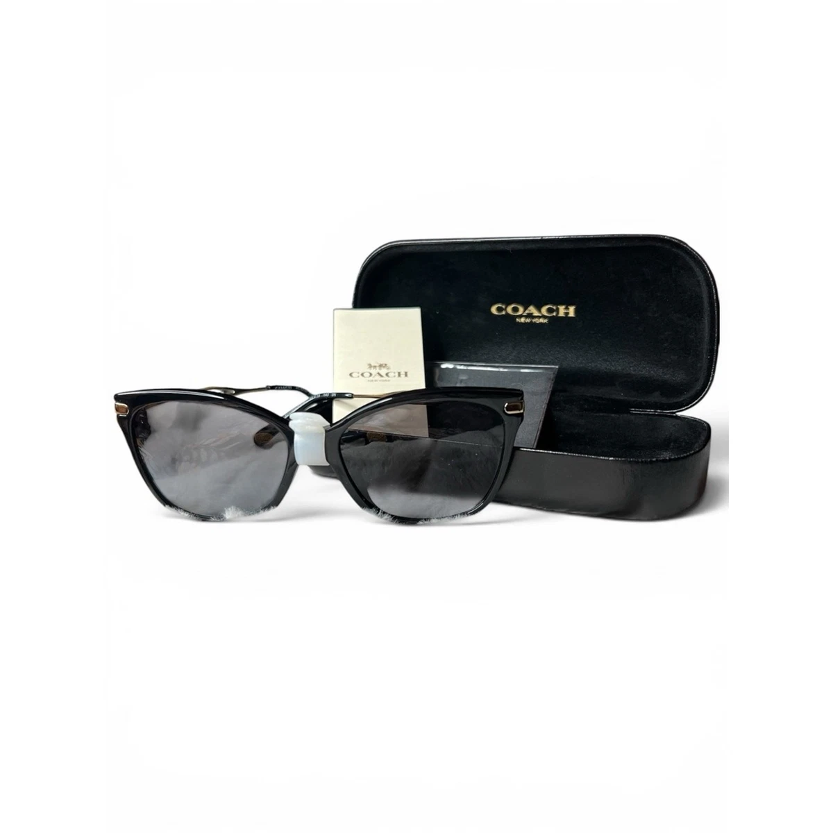 Coach Black Butterfly Sunglasses for Women for sale | eBay display picture 2