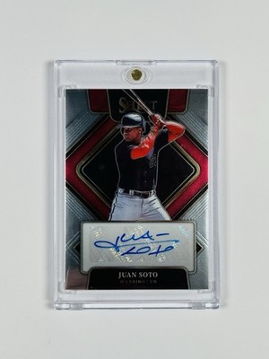 2022 PANINI SELECT JUAN SOTO #S-JS AUTO /99