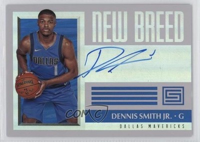 2017-18 Panini Status New Breed Dennis Smith Jr #NB-DSJ Rookie Auto RC 2r7